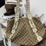 グッチ　GGキャンバス　ハンドバッグ